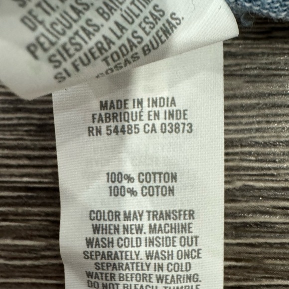 Aerie Pull on Jean Skirt size medium - Picture 4 of 4